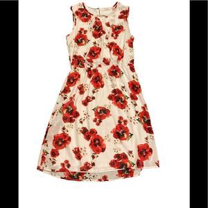 Tempted floral large woman’s short dress